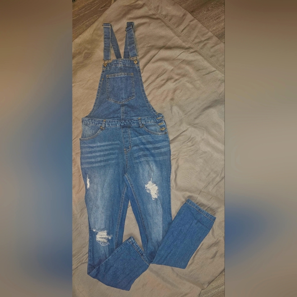 Blue Jean Coveralls by Love Tree Denim